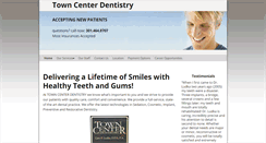 Desktop Screenshot of bowiedentist.com